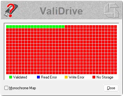 U盘扩容虚标检测工具 ValiDrive v1.0.1-123资源库-免费的高质量游戏资源网站