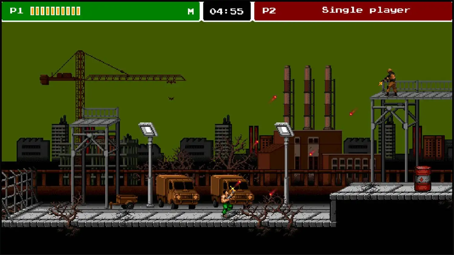 图片[1]-8位机敢死队/复刻魂斗罗/8-Bit Commando-123资源库 - 123ZYK Free Share